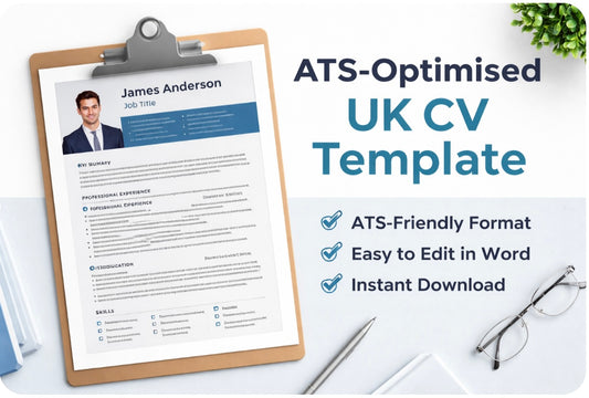 Professional UK CV & Cover Letter Bundle